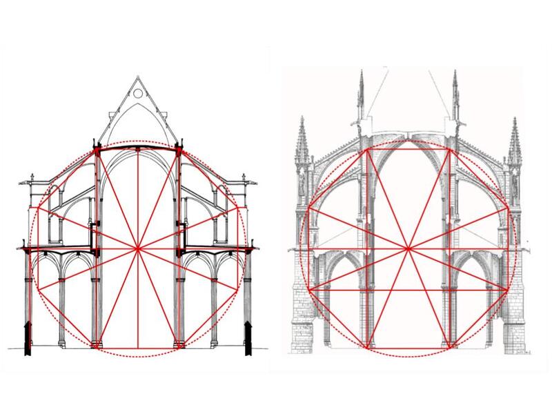 At left, for example, you see the cross section of the Clermont-Ferrand Cathe…