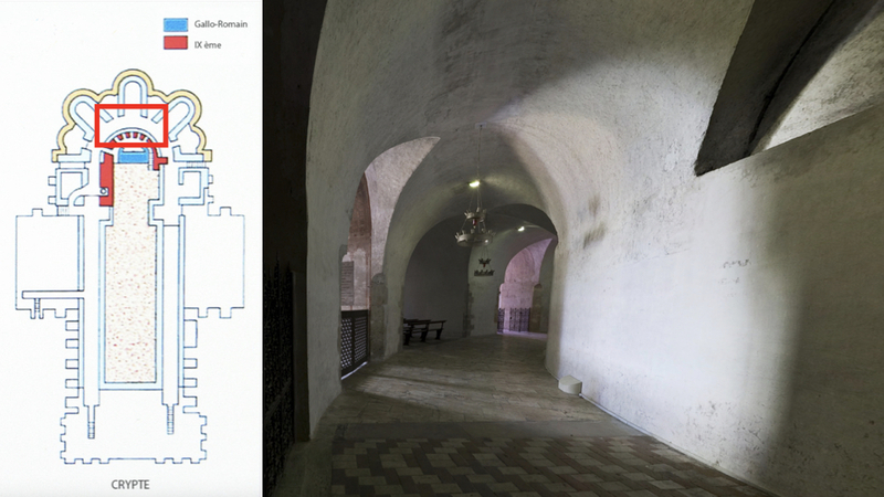 Stepping back and looking to the right, we now see the view in the ambulatory…