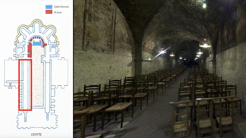 The length of Fulbert’s crypt corridors, for example, derived directly from t…
