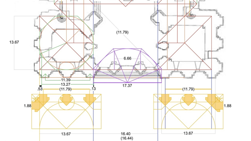 More specifically, we can find the width of those portals by inscribing a hal…