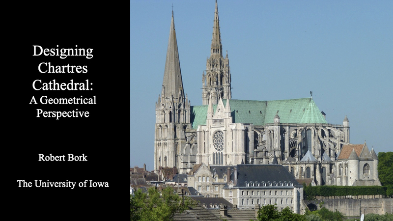 Chartres Cathedral, whose vast vessel and contrasting spires rise majesticall…