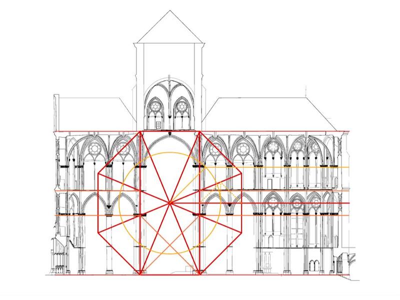 Ähnlicherweise sind die oberen Kapitelle auf einer geometrisch grundliegenden…