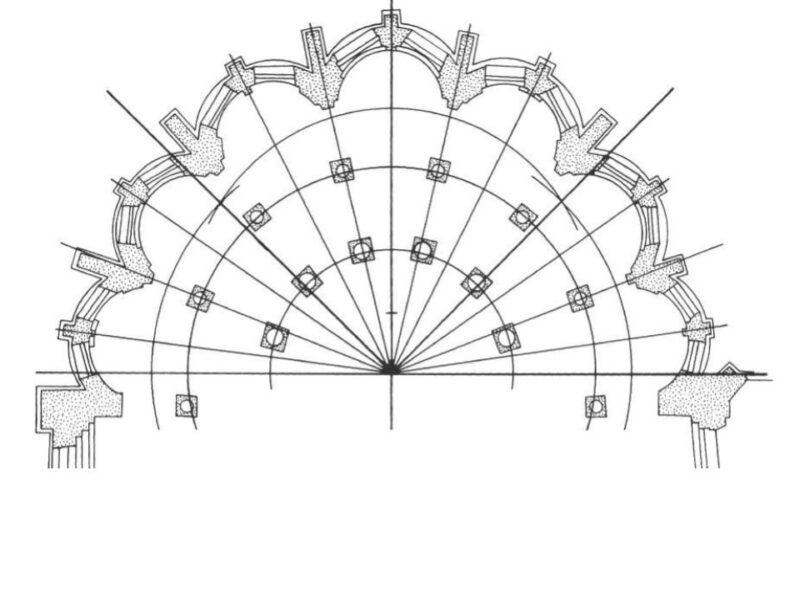 Crosby thus concluded that the plan had two distinct geometrical centers: one…