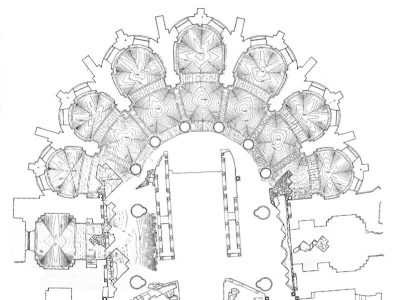 Here you see a plan of the crypt, based on Crosby’s survey. In this image I’v…