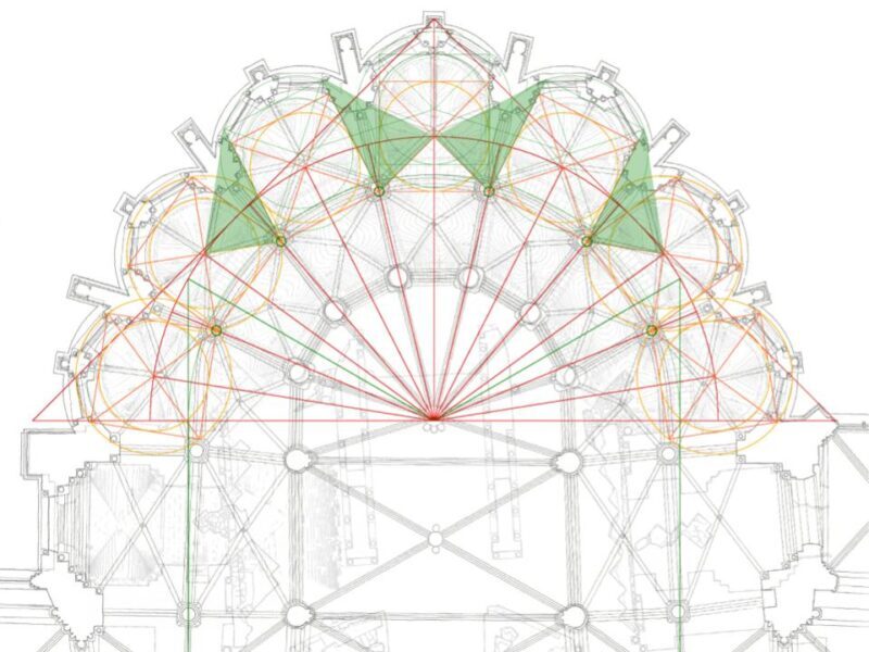 The green shaded triangles here show Gould’s clever scheme to determine the e…