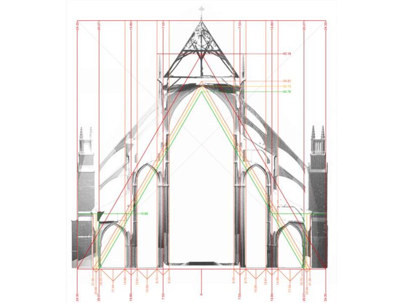 And here is my analysis of its geometry. As you can see, the total height to…