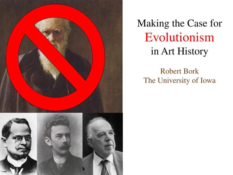 But I will argue today that engagement with Darwin’s legacy can benefit art h…