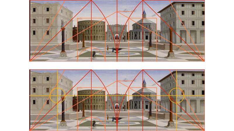 The front corners of the palaces in the foreground can be found by first draw…