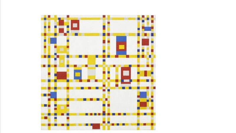 Here is the Broadway Boogie-Woogie by Piet Mondrian.