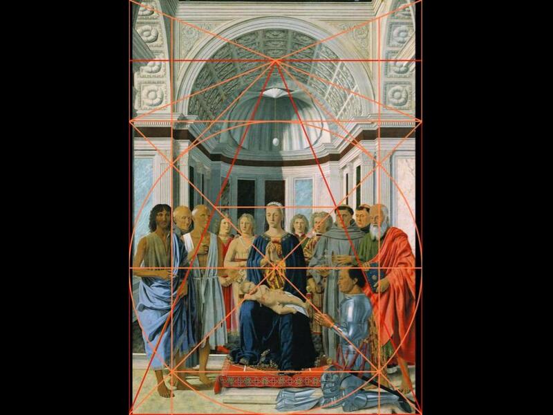 Here, at the top of the image, five facets of an orange octagon are centered…